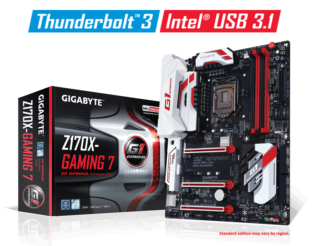 Gigabyte GA-Z170X-Gaming 7 Rev. 1.0 - Motherboard Specifications On
